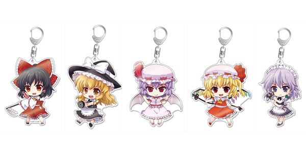 【新商品情報】『東方Project』 デカアクリルキーホルダー  [Gift(ギフト)]